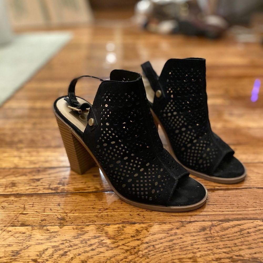 Open toed booties- perfect for spring!